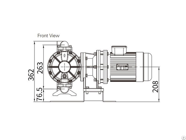 Rydby3 65 Cast Steel Pump