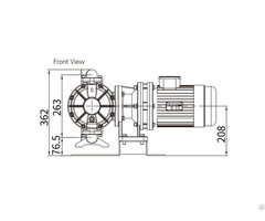 Rydby3 65 Cast Steel Pump