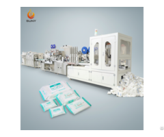 Full Auto 6 Lanes Wet Wipes Machine
