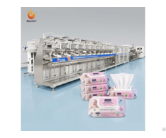 Twin Rolls 12 Wet Wipes Machine