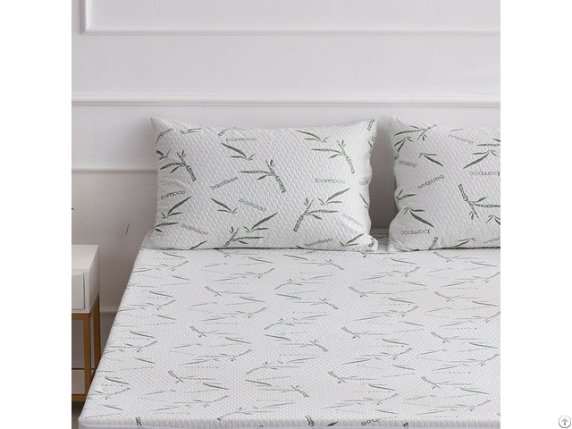 Custom Waterproof Bed Bug Proof Breathable Soft Bamboo Pillow Cases