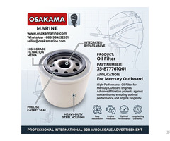 Oil Filter 35 877761q01 For Mercury 75hp–115hp 4 Stroke Efi Outboard