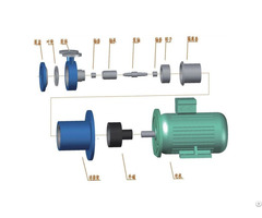 Ryihf 30 Stage Single Suction Lining Fluorine Plastic Chemical Centrifugal Pump