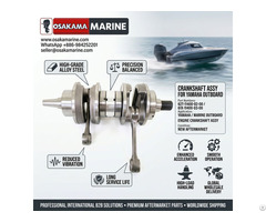 Crankshaft Assy 62t 11400 02 00 For Yamaha Marine Boat Outboard