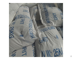 White Aluminum Oxide Powder And Grit For Refractory Abrasive Media