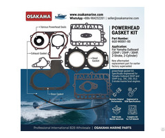 Powerhead Gasket Kit 6g0 W0001 00 For Yamaha 20hp–30hp Outboard