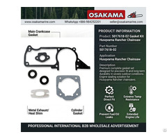 Gasket Kit 5017618 02 For Husqvarna Rancher Chainsaw