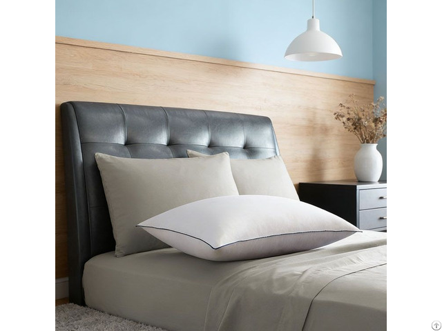 Support Customized Hotel Quality White Cotton Pillow Case Durable Washable Standard Size Pillowcase
