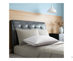 Support Customized Hotel Quality White Cotton Pillow Case Durable Washable Standard Size Pillowcase