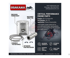 Piston Kit 09 715 For Polaris Snowmobile