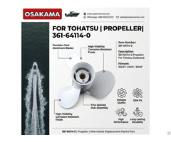 Propeller 361 64114 0 For Tohatsu Outboard