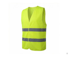 100% Polyester Knitted Mesh Hi Vis Reflective Safety Vest