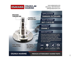 Crankshaft 66t 11412 00 For Yamaha 40hp Outboard