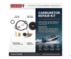 Carburetor Repair Kit 6a1 W0093 01 00 For Yamaha Outboard