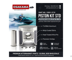 Piston Kit Std 13001 3719 For Kawasaki Jet Ski