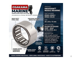 Bearing 09263 25025 For Suzuki Outboard Engines
