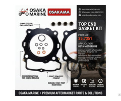Top End Gasket Kit 35 7351 For Beta Motorcycles