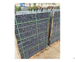 Azure Crystal Blue Black Granite Kerbstones And Custom Curbstones