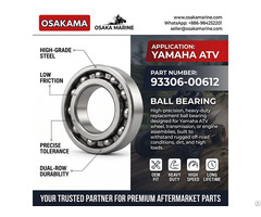 Bearing 93306 00612 For Yamaha Atv And Off Road Vehicles Engine