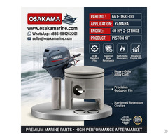 Piston Kit 66t 11631 00 For Yamaha Outboard