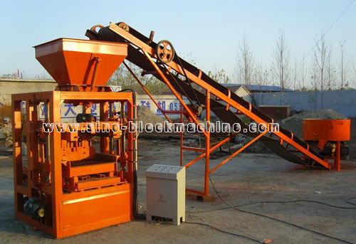 Concrete Block Making Machine 56