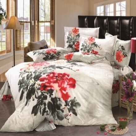 100 Cotton Printed 4pcs Bedding Set