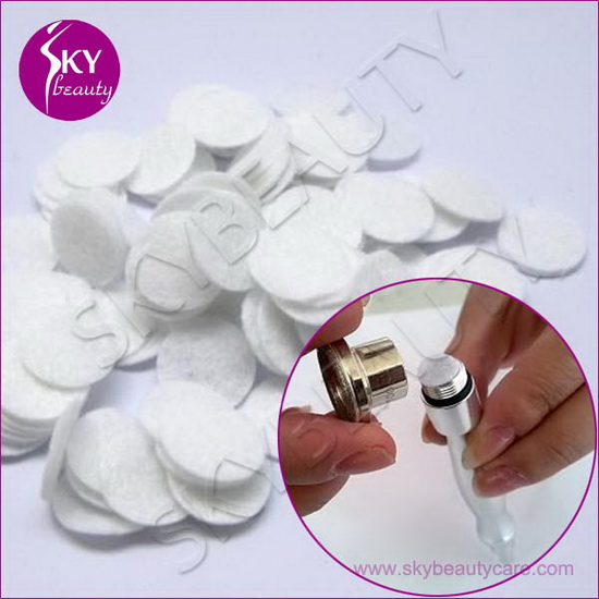 11mm Cotton Filters For Diamond Microdermabrasion