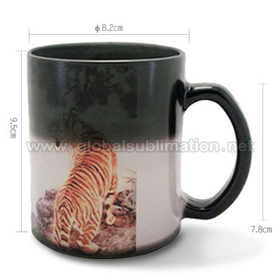 11oz Color Changing Mug Glass _sublimation Blanks Supplies