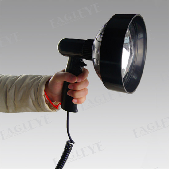 150mm Dimmable Halogen Handheld Hunting Spotlight