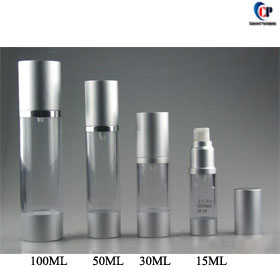 15ml 30ml 50ml 100ml Airless Pump Bottles Plastic Bottle Lotion