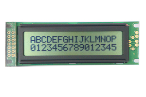 16 X2 Characters Fstn Black White Lcd Module Cm162 15