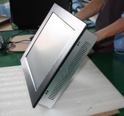 17 Inch Xga Tft Lcd Industrial Panel Pc With 5 Wire Touchscreen 1280x1024