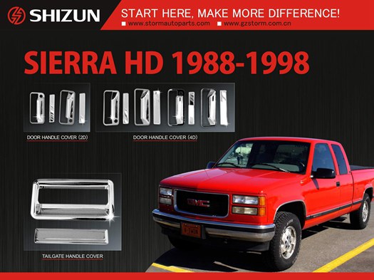 1988 1998 Gmc Sierra Heavy Duty Accessories Parts