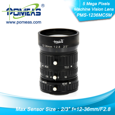 1inch 5mp Fl12 36mm Machine Vision Lens