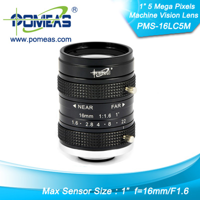 1inch 5mp Fl16mm Machine Vision Lens