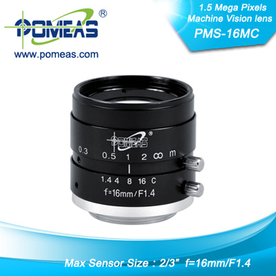 2 3inch 1 5mp Fl16 33mm Machine Vision Lens