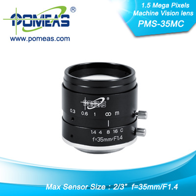 2 3inch 1 5mp Fl35mm Machine Vision Lens