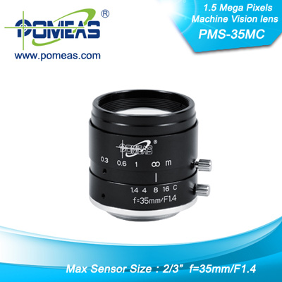 2 3inch 1 5mp Fl35mm Machine Vision Lens