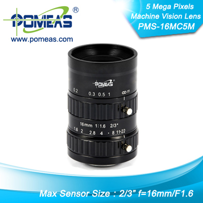 2 3inch 5mp Fl16mm Machine Vision Lens