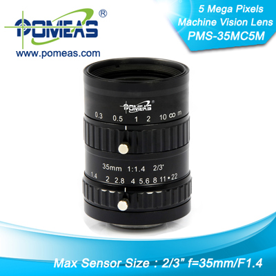 2 3inch 5mp Fl35mm Machine Vision Lens