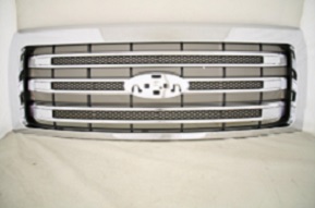 2013 Ford F 150 Chrome Grille No Emblem