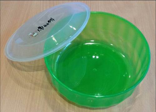 2014 Hot Sale Colorful Plastic Bowl With Pp Lid