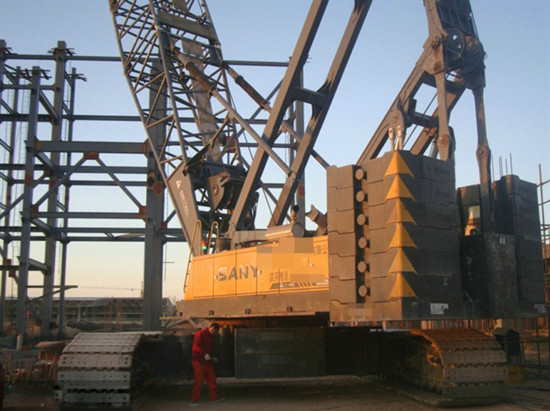 250 Ton Used Sany Crawler Cane