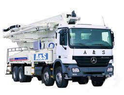 25m Truck Mounted Concrete Pump