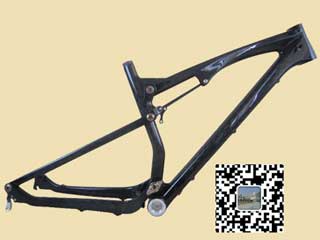 26er Full Suspension Carbon Frame Fm076 With Carton Foam Packing