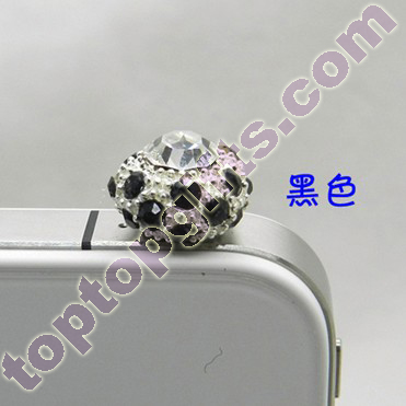 3 5 Mm Fashion Rhinestone Dust Stopper