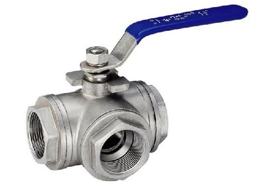 3 Way Ball Valve 1000wog Std Port L T