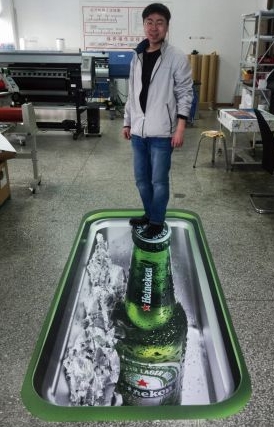 3d Floor Sticker Advertising