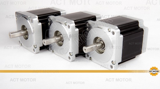 3pcs Act Nema34 Stepper Motor 34hs9456