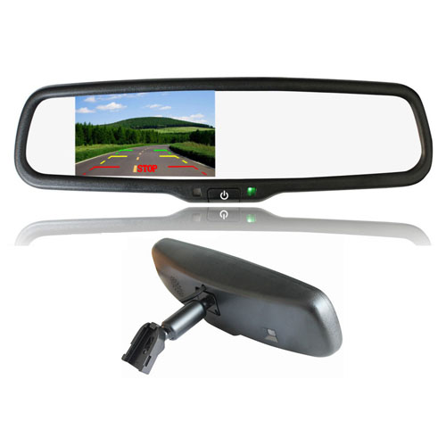 4 3 Inch Car Rearview Mirror Monitor High Brightness For Toyota